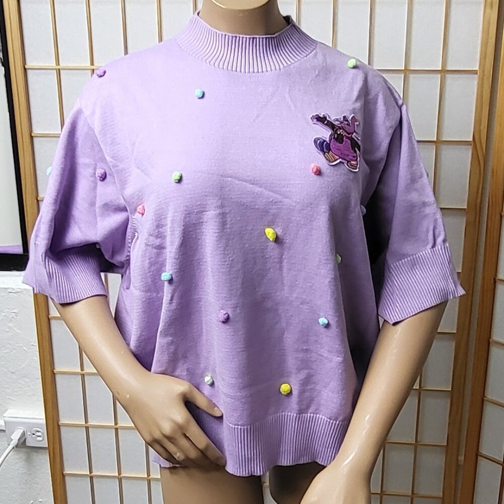 NWT Disney lavender-pink sweater with Bing Bong from Inside Out size 3X